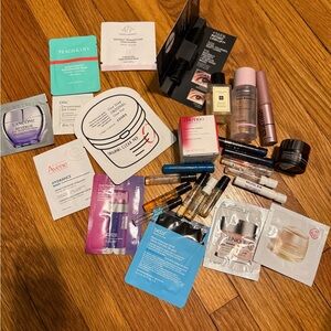 Assorted Skincare and Makeup Samples